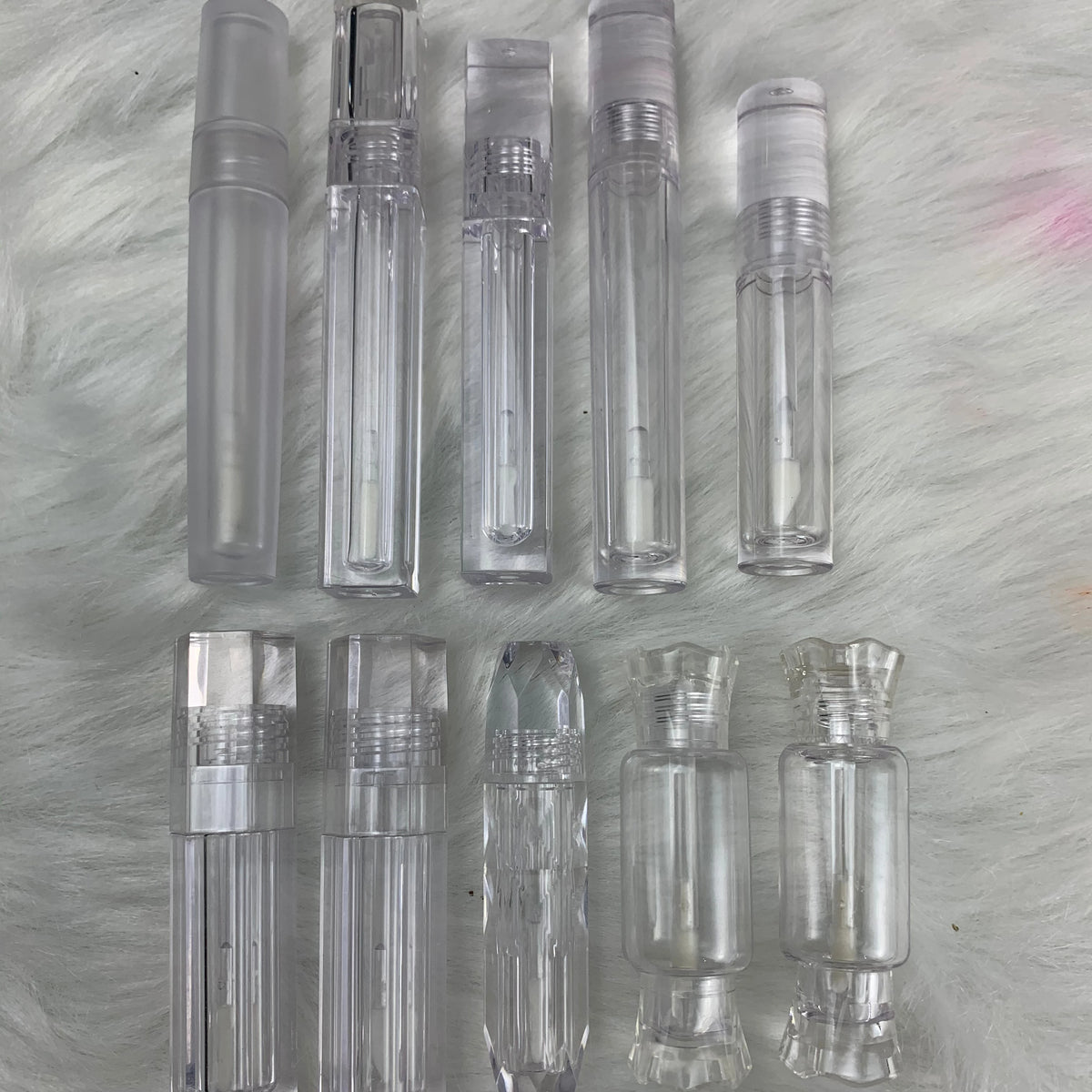 3ml 5ml 6ml 8ml Crystal clear Lip Gloss Tube Container Packaging Private Label Oem Empty Lipstick Tube Lipgloss Lip Gloss Tube