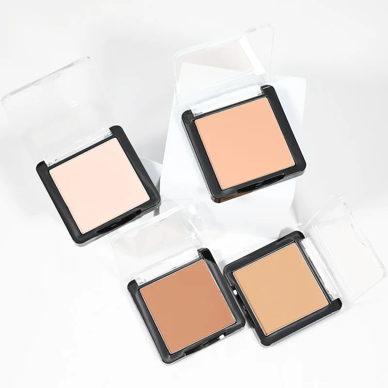 Available in 12 Colors Oil Control Setting Face Contouring Powder Custom logo Pressed Compact Powder Private Label