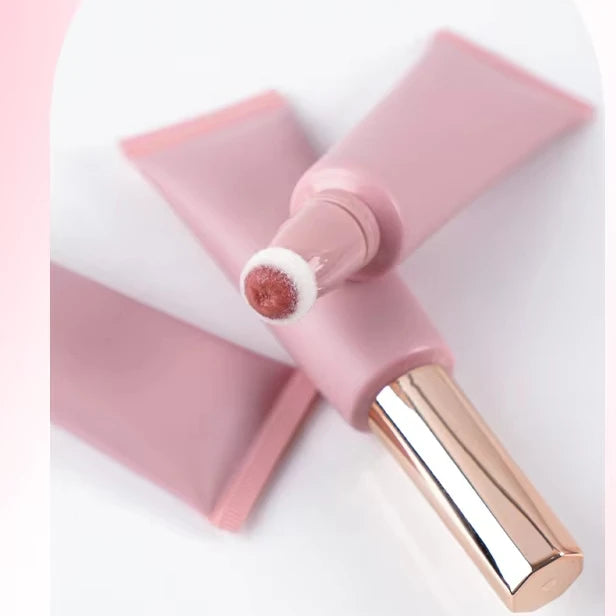 Blush Cushion Sponge Tip Squeeze Twist Blush Custom logo Private Label Cream Waterproof High Pigment Long Lasting Liquid Blush