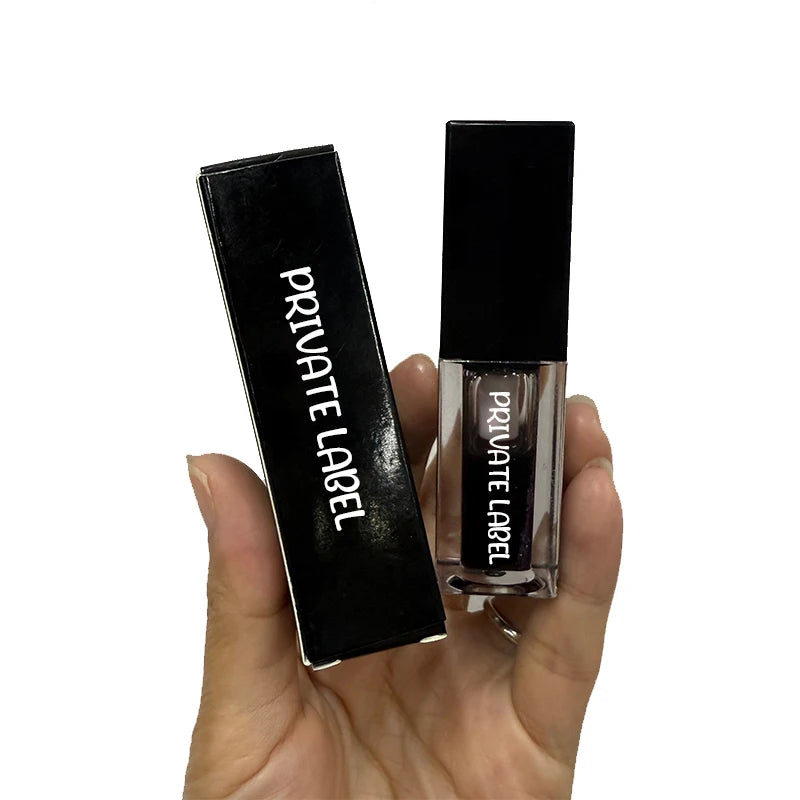 Color Changing PH Tinted Lip Oil Vitamin E Coconut Oil Private Label Makeup Lip Plumper Vegan Fruit Plumping Lip Oil