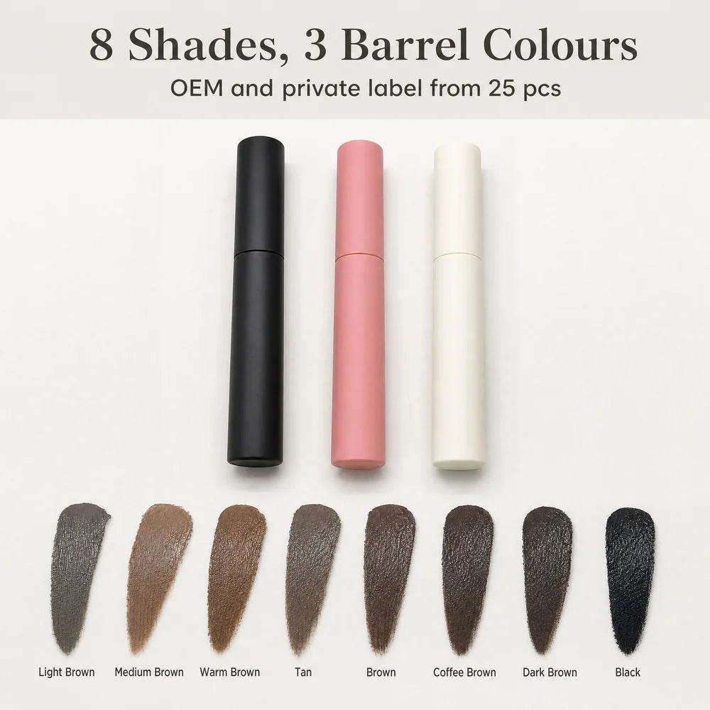 Color Eyebrow Tint Gel Vegan Waterproof Long Lasting Eye Brow Tint Gel Natural Make up Eyebrow Gel