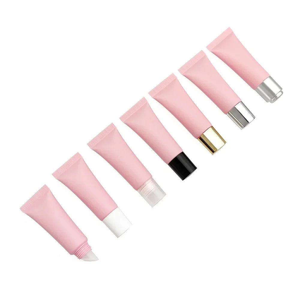 Containers with Sponge Brush Dropper Lip Balm Squeeze Tubes Eye Bb Cream Foundation Empty Plastic Factory 5 10 15 20 25 30 Ml