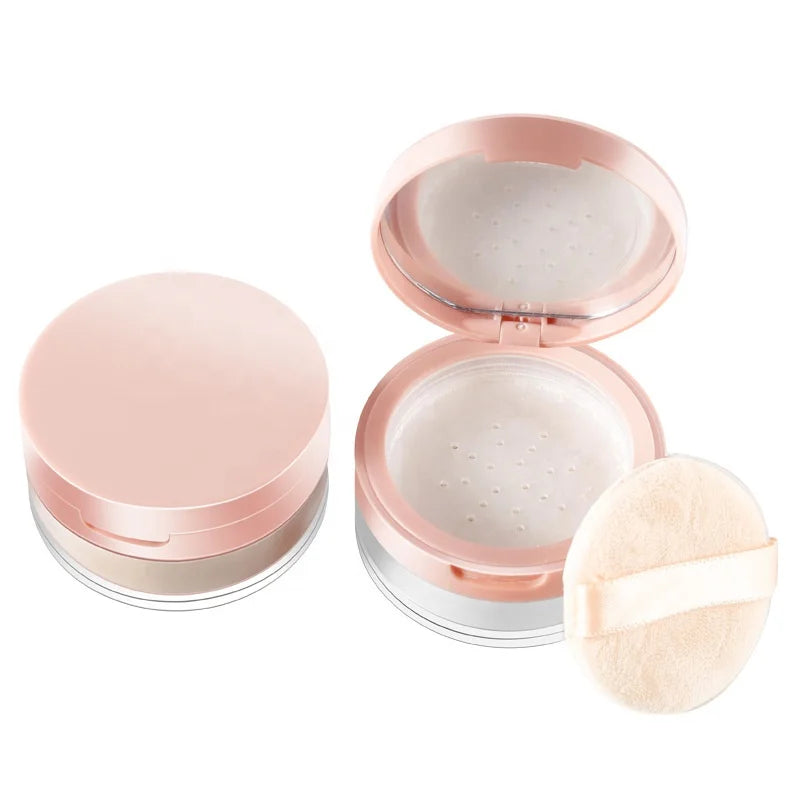 Cruelty Free Face Cake Powder Foundation Oil Control Face Makeup Loose Setting Powder Private Label