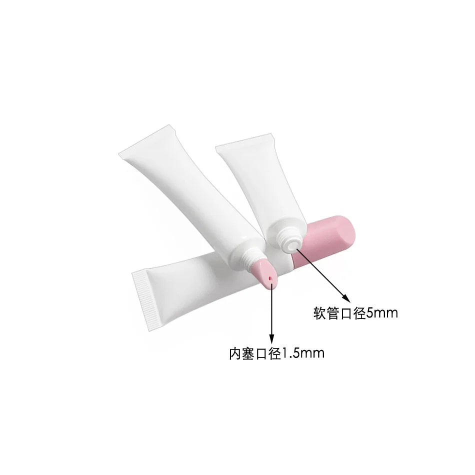 Customize Empty Lip Gloss Containers New Design Empty Squeeze Soft Tube 10ml 15ml 20ml