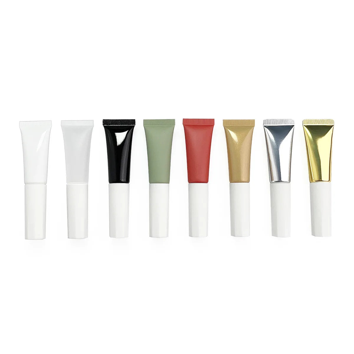 Eco 10g 15g 20g Empty Cosmetic Liquid Foundation Concealer Tube Packaging With Sponge Applicator for Bb Cream Eye Cream Tube