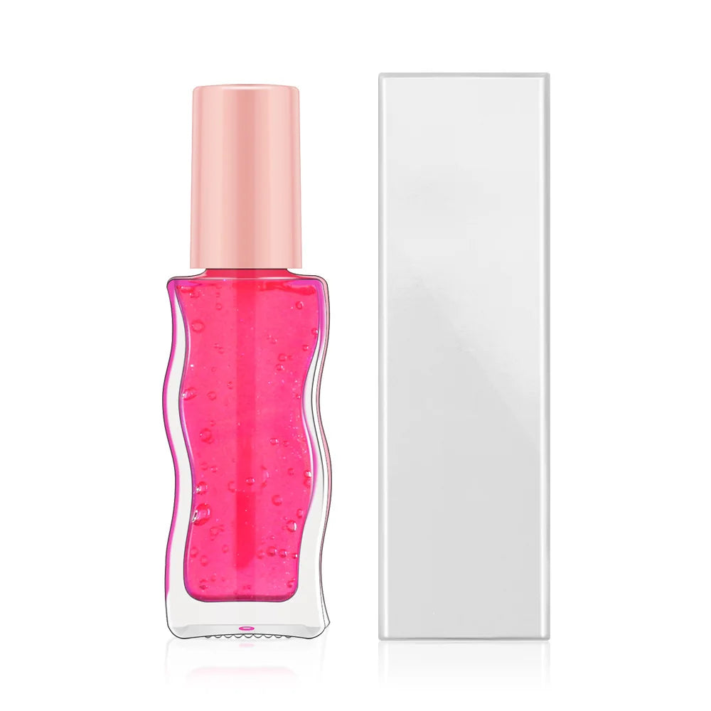 Glass Lipgloss Fruit Flavor Lip Gloss Tint Private Label Wholesale Vegan Watermelon Cherry Thin Lip Gloss