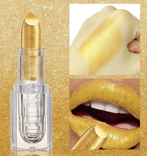 Glitter Lipstick High Pigment Metallic Lip Stick Lipstick Private Label OEM Shimmer Lipstick