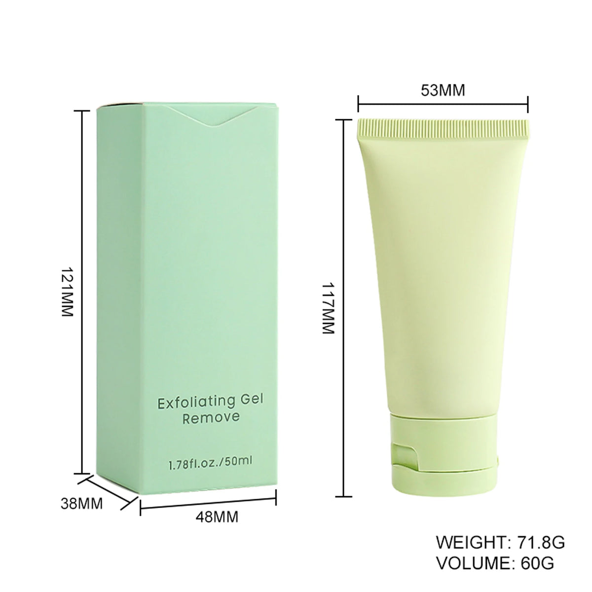 pore facial cleanser skin scrub gel skincare face wash scrub