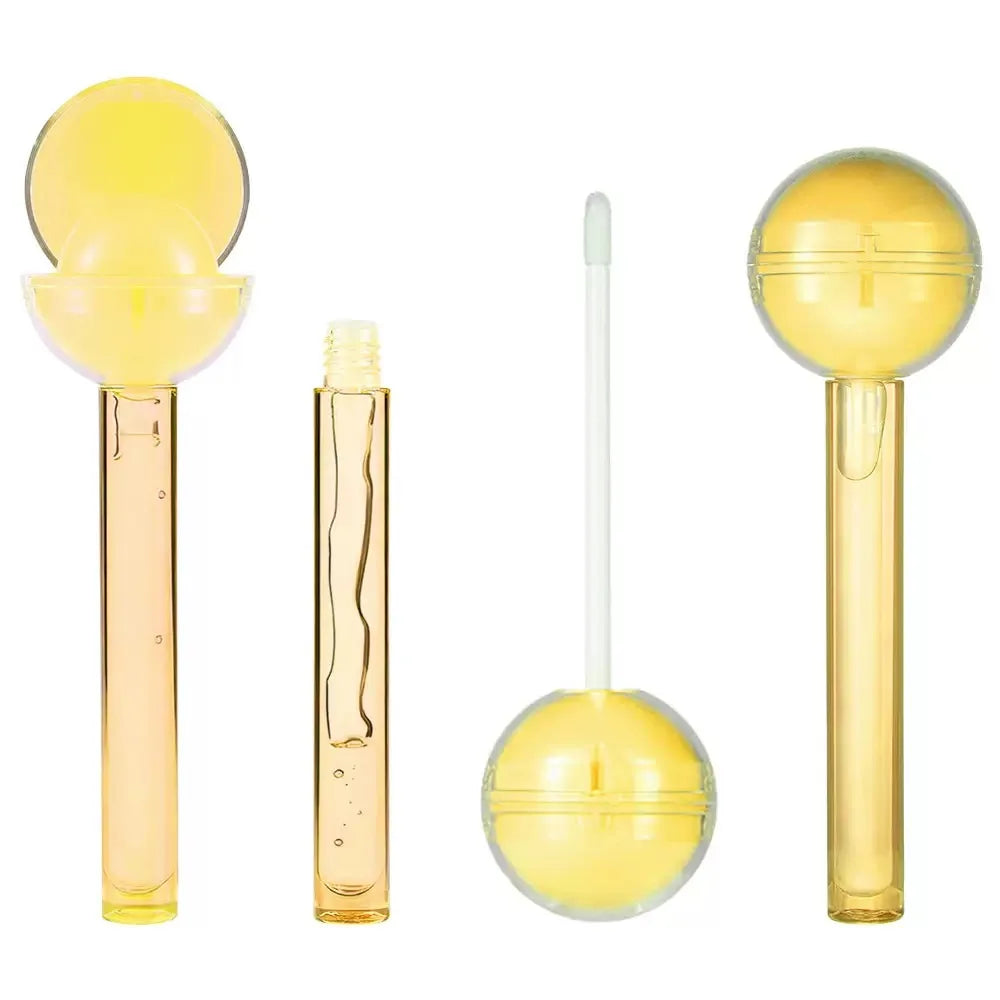 2.5ml 6g cute unique 2 n 1 lollipop lip gloss tube lip balm container lipstick containers lipgloss tubes