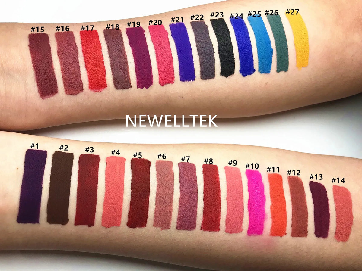 43colors liquid matte waterproof lipstick makeup liquid lipstick matte