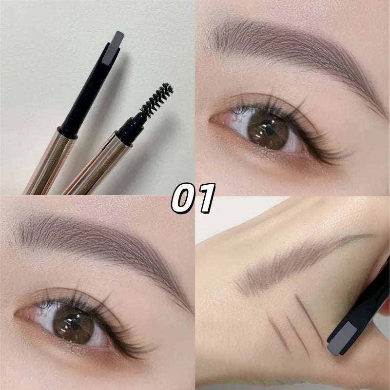 8-color machete brow pencil with brush