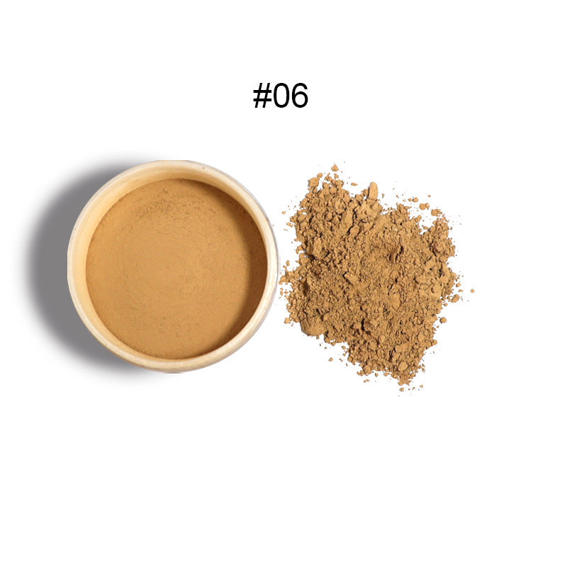 17 colors face makeup setting loose powder oil control waterproof matte finish loose powder