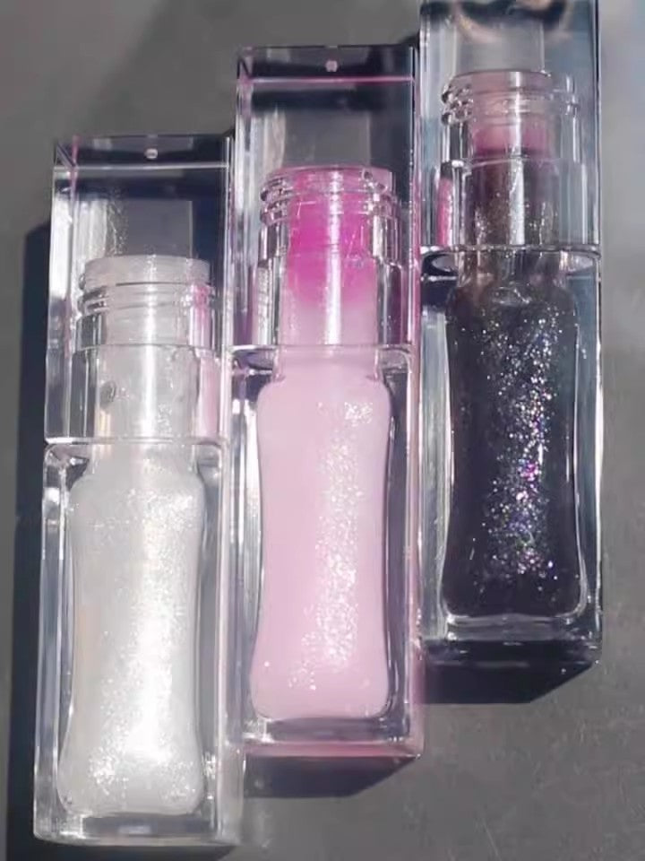 clear bottle color changing ph tinted lip gloss vegan lip oil tint stain glaze hydrating moisturizer magic lip oil