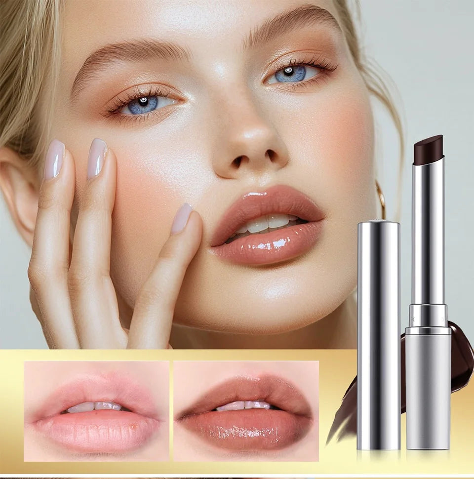 High Quality Custom Logo Vegan Black Honey Lip Balm Nourishing Moisturizing Lip Care Gloss Private Label Hydrating Lip Lipstick