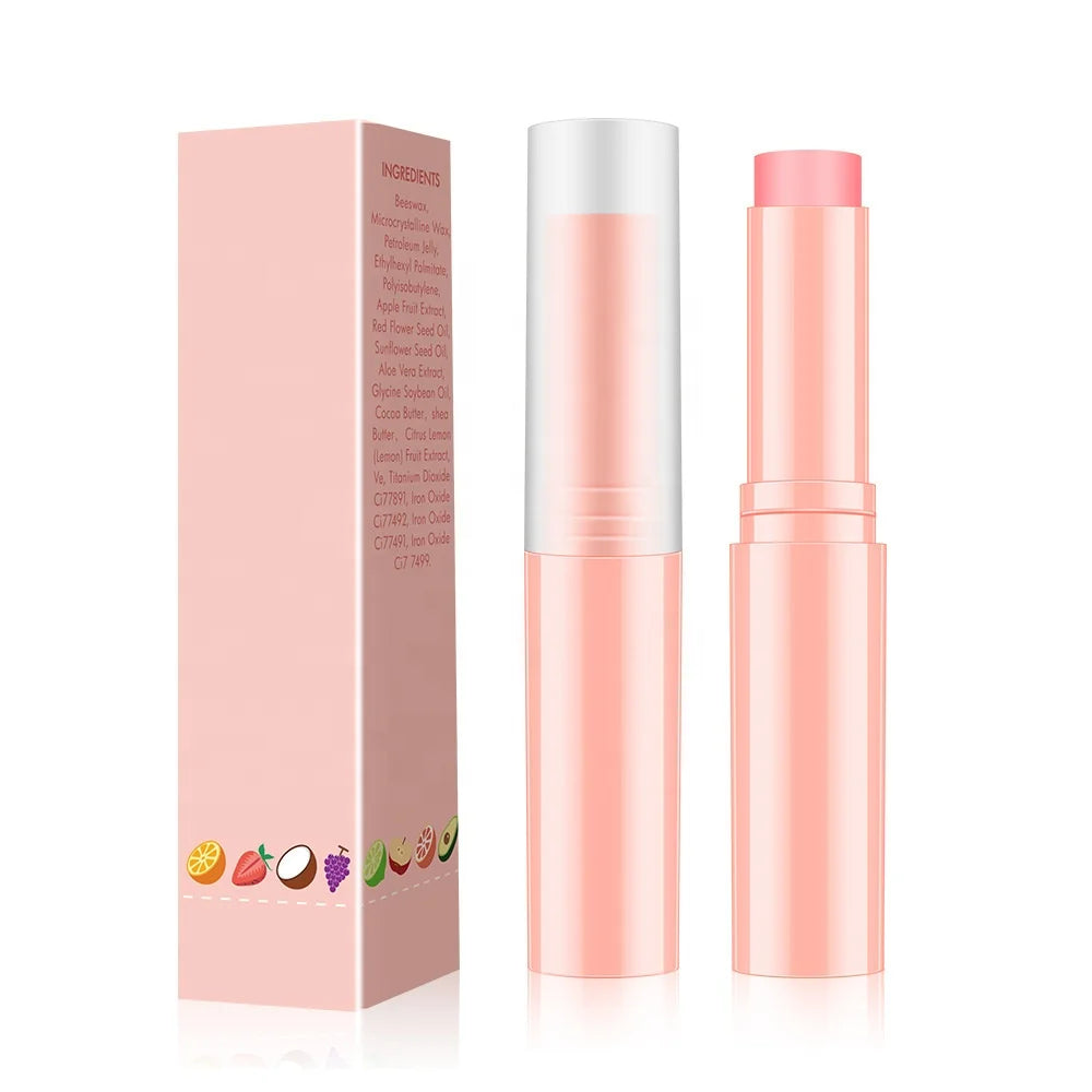 Hydrating Chapstick Moisturizer Colorful Vegan Lip Balm Private Label Wholesale Lip Treatment Balm