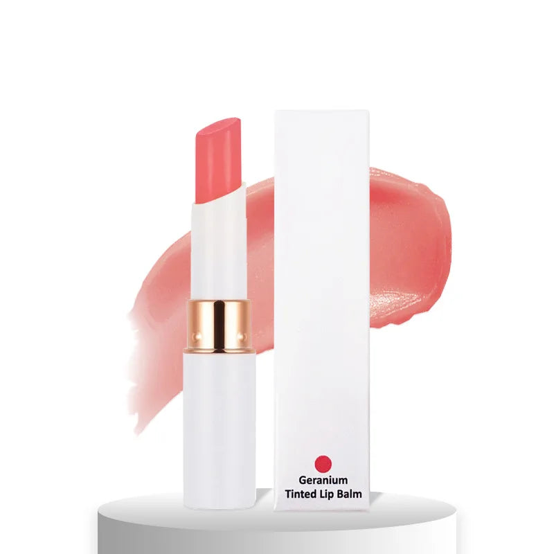 Lipstick Moisturizing Lip Shimmer Hydration Balm Olive Seed Oil Natural Vegan Pink Private Label Tinted Lip Balm
