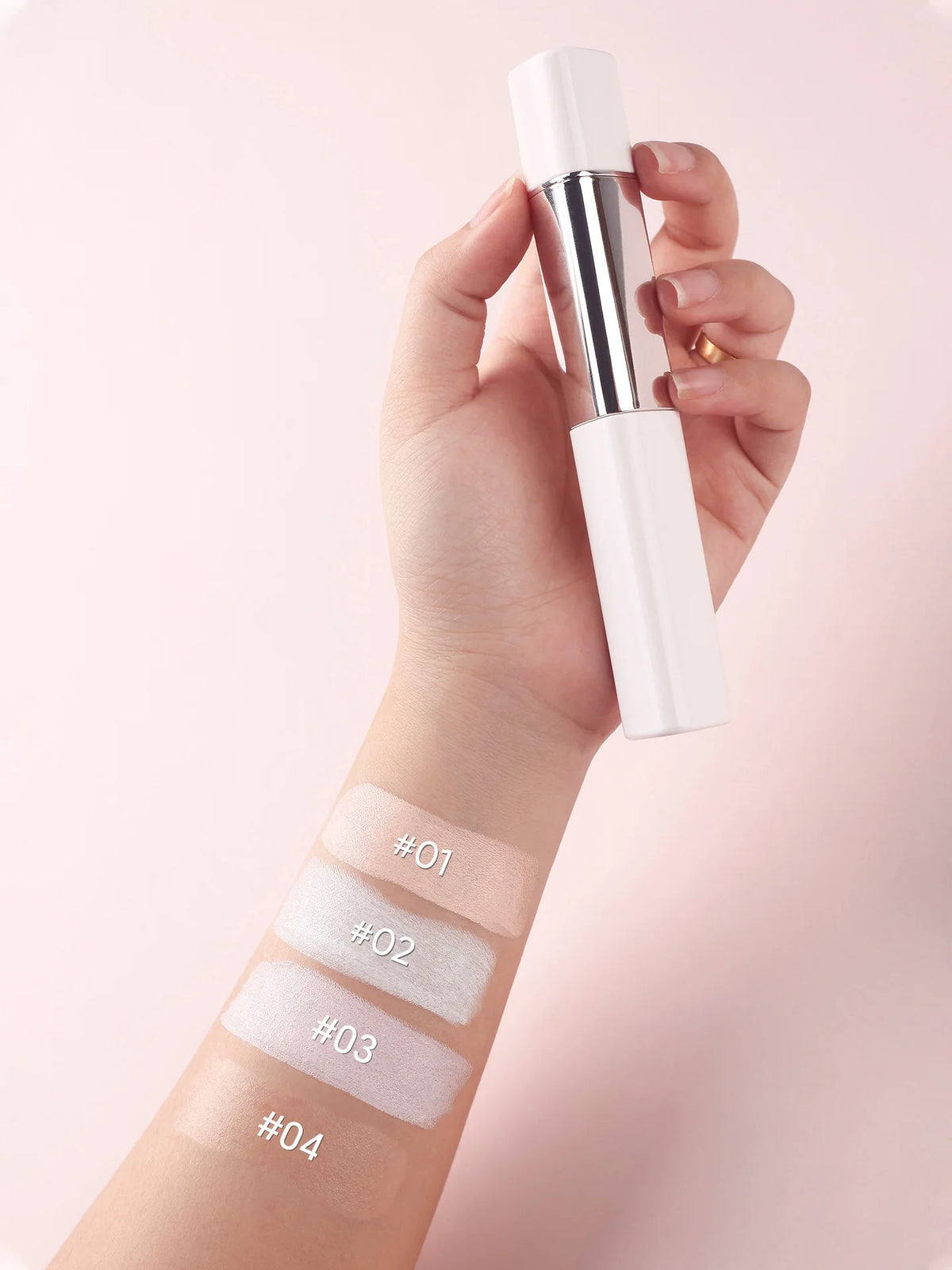 New Arrival Matte Concealer Highlighter Stick Customized Logo Waterproof Full Coverage Concealer Stick with Brush