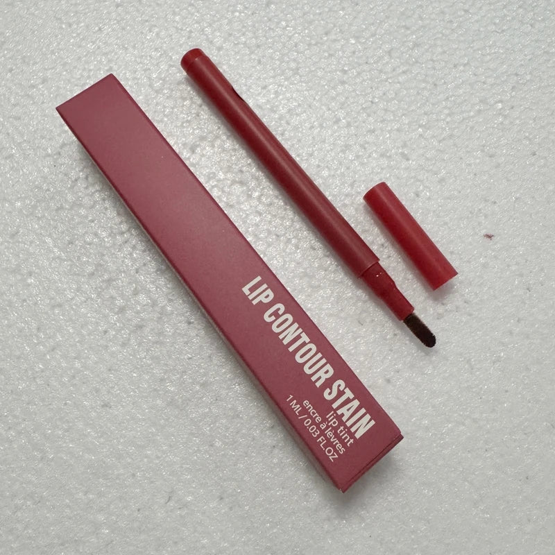 New Design OEM Matte Liquid Lipliner Pencil Vegan Long Lasting Pigmented Tint Lip Liner in Private Logo Wholesale OEM