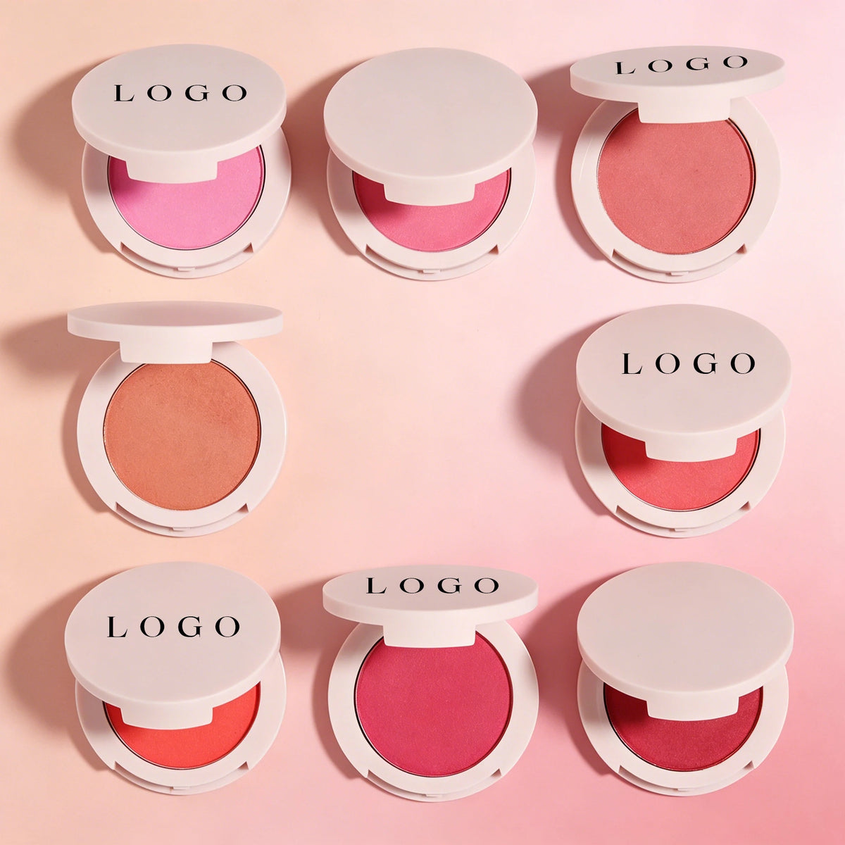New Styles Face Makeup 8 Colors Pink Blush Cream Natural Smooth High Pigmented Long Lasting Blush Cream