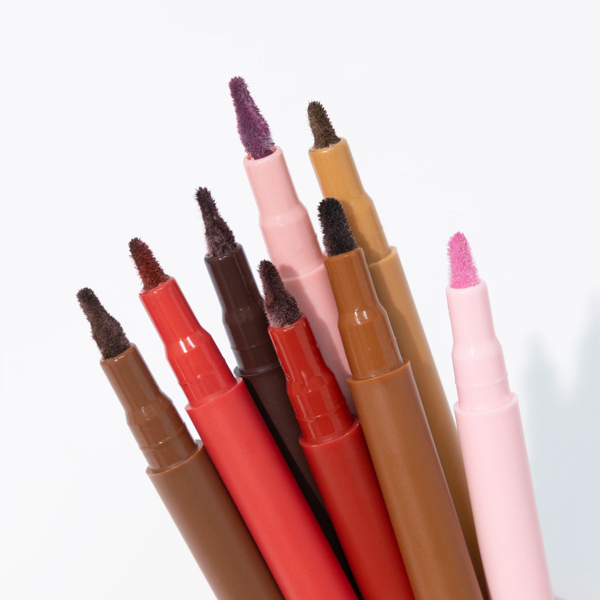 OEM Matte Liquid Lipliner Pencil Vegan Long Lasting Pigmented Tint Lip Liner Private Logo Wholesale OEM Lip Line Marker
