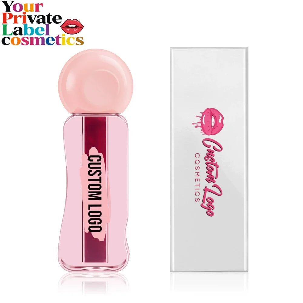 Popular Beauty 4 Colors Cherry Watermelon Flavors Cheek Lip Stain High Pigment Moisturizing Jelly Lip Tint