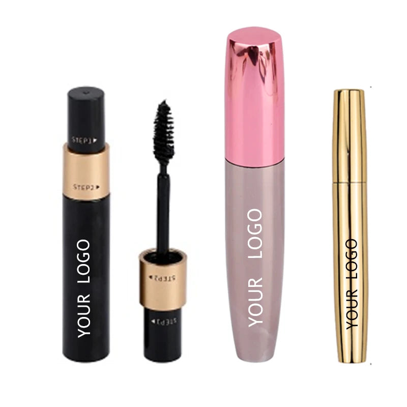 Private Label Colorful Eye Makeup Product Long Lasting Cream Waterproof Quick Dry Volumizing 4d Natural Mascara