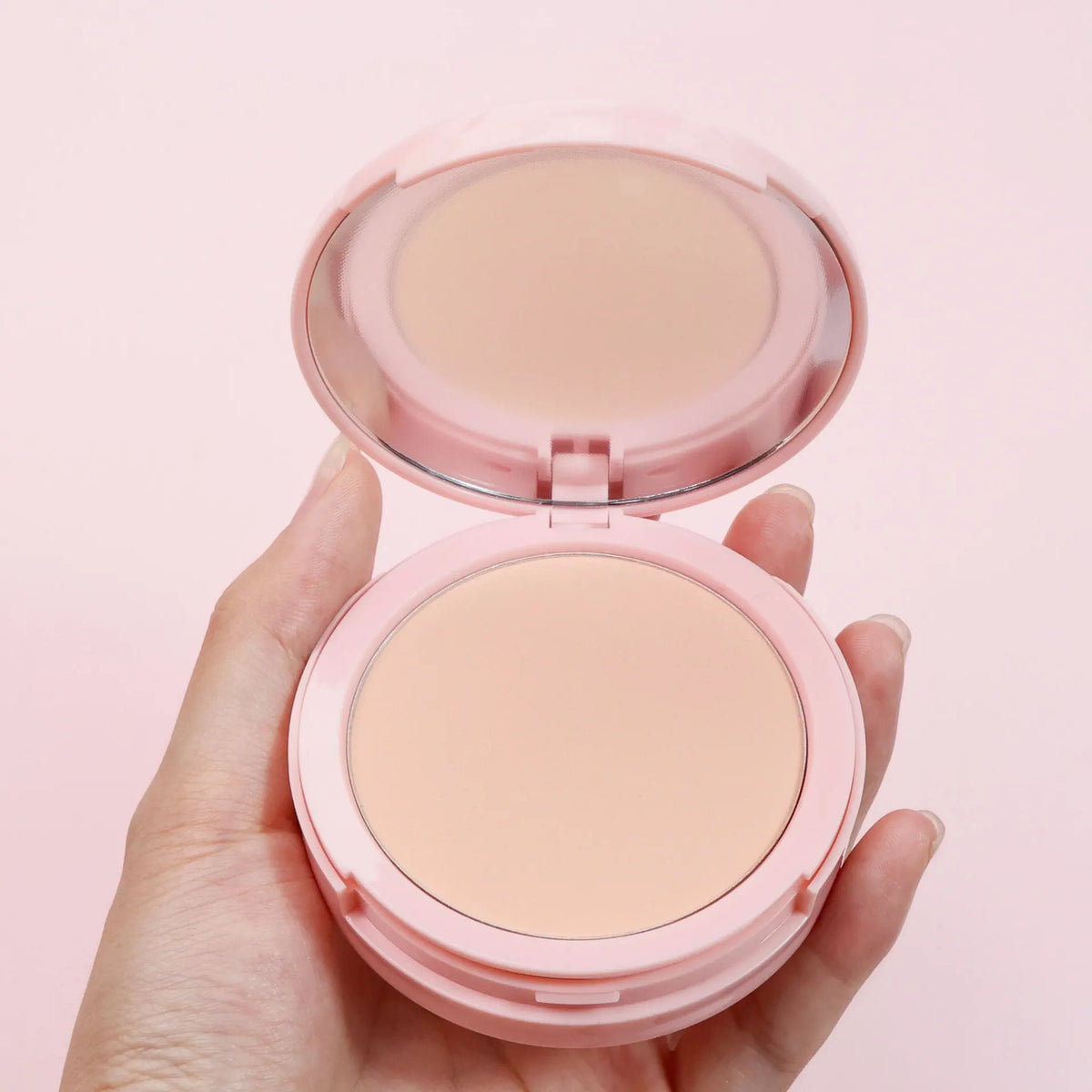 Private Label Oil Control Powder Makeup Matte Compact Pressed Powder Waterproof Full Coverage Make up Face Setting Powder