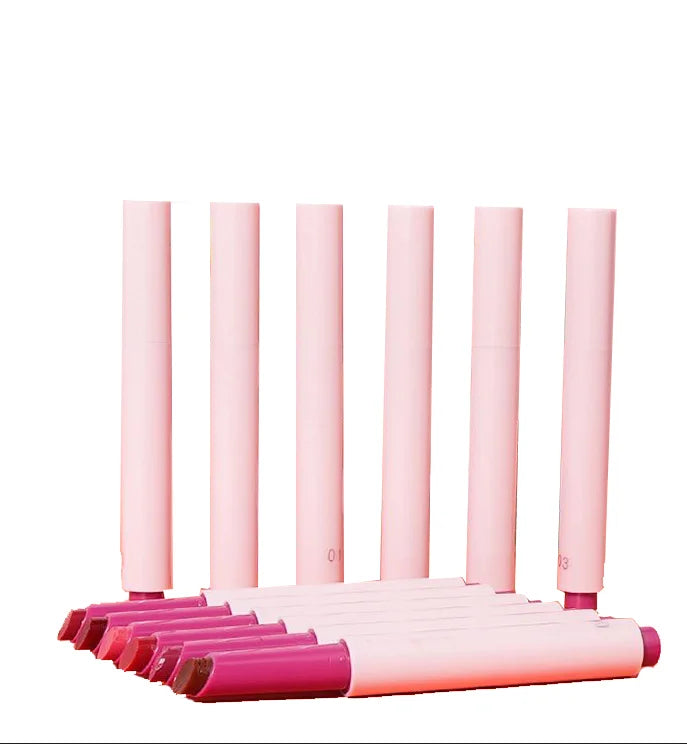 Professional Aqua Mirror Pressed Lipstick Pen No Logo Cosmetics for Lip Makeup Long Lasting Moisturizing Hydrating Lipstick