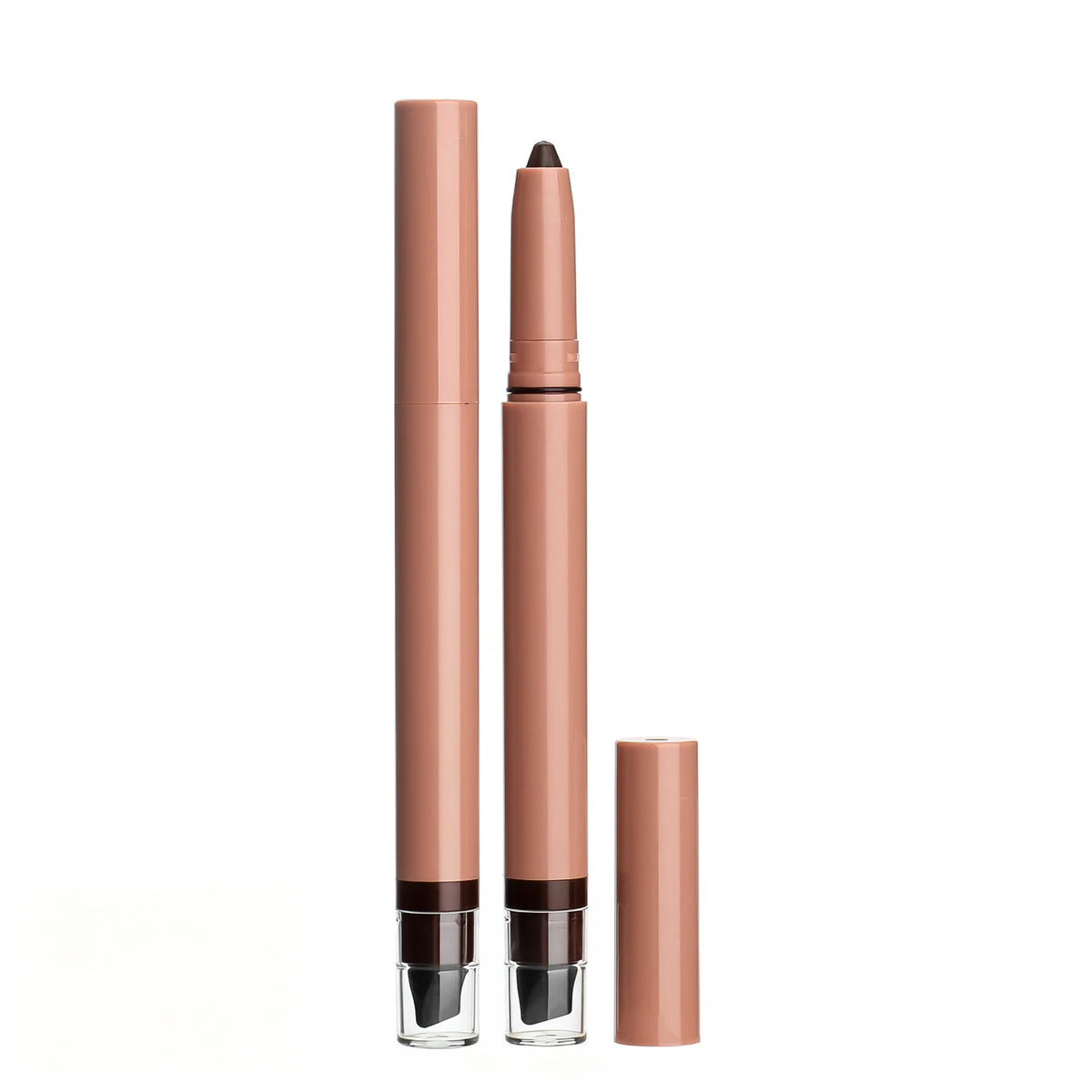 Professional Print Your logo High Quality High Pigment Double Head Smooth Lip Liner 9 Color Water Proof Lip Liner