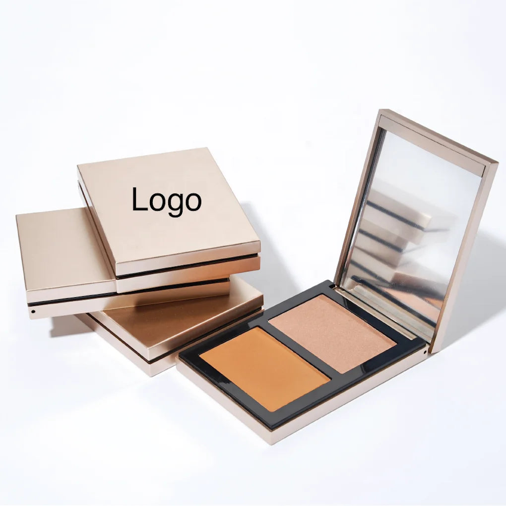 Professional Private Label Makeup Face Use Face Powder Palette Counter Palette Private Label Pressed Powder Palette