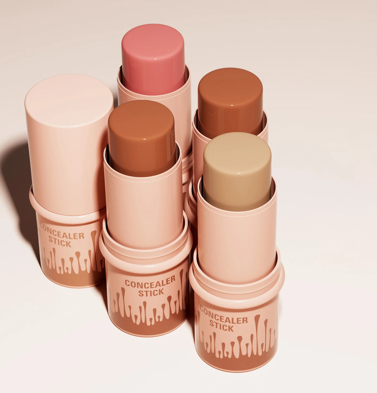 Silky Creamy Vegan Private Your Own Label Contouring Stick High-Gloss Makeup Stick Shadow Contour Makeup Concealer Stick Blush