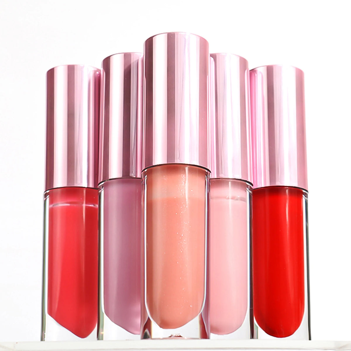 Vegan Private Label Glossy Long Lasting Lipgloss Natural Shimmer Waterproof Make Your Own Logo Lip Gloss Matte Liquid Lipstick