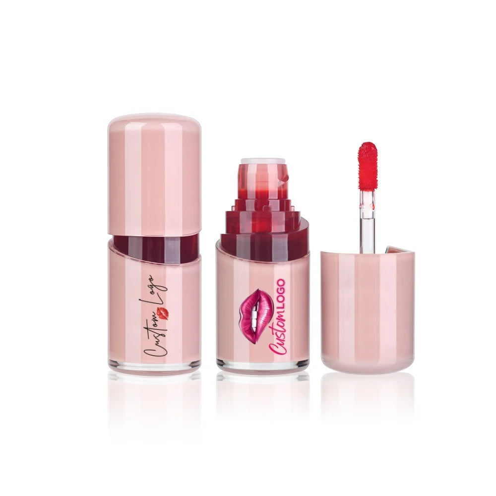 Wholesale 4 Colors Lip Gloss Fresh Color Moisturizing Long Lasting Peel off Lip Tint Private Label