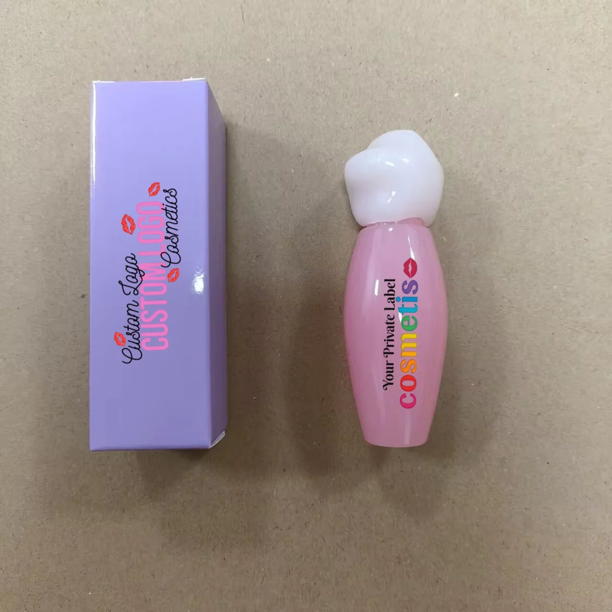 Wholesale Bulk 6 Colors Star Tube Shimmer High Glossy Plumper Vegan Private Label Cooling Lip Gloss