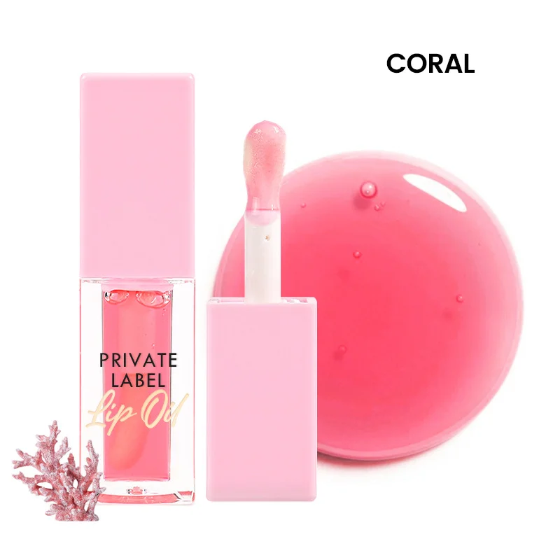 Wholesale Color Changing Lip Gloss Plumper Flavoring Oil Fruit Tint Glow Private Label Lip Oil