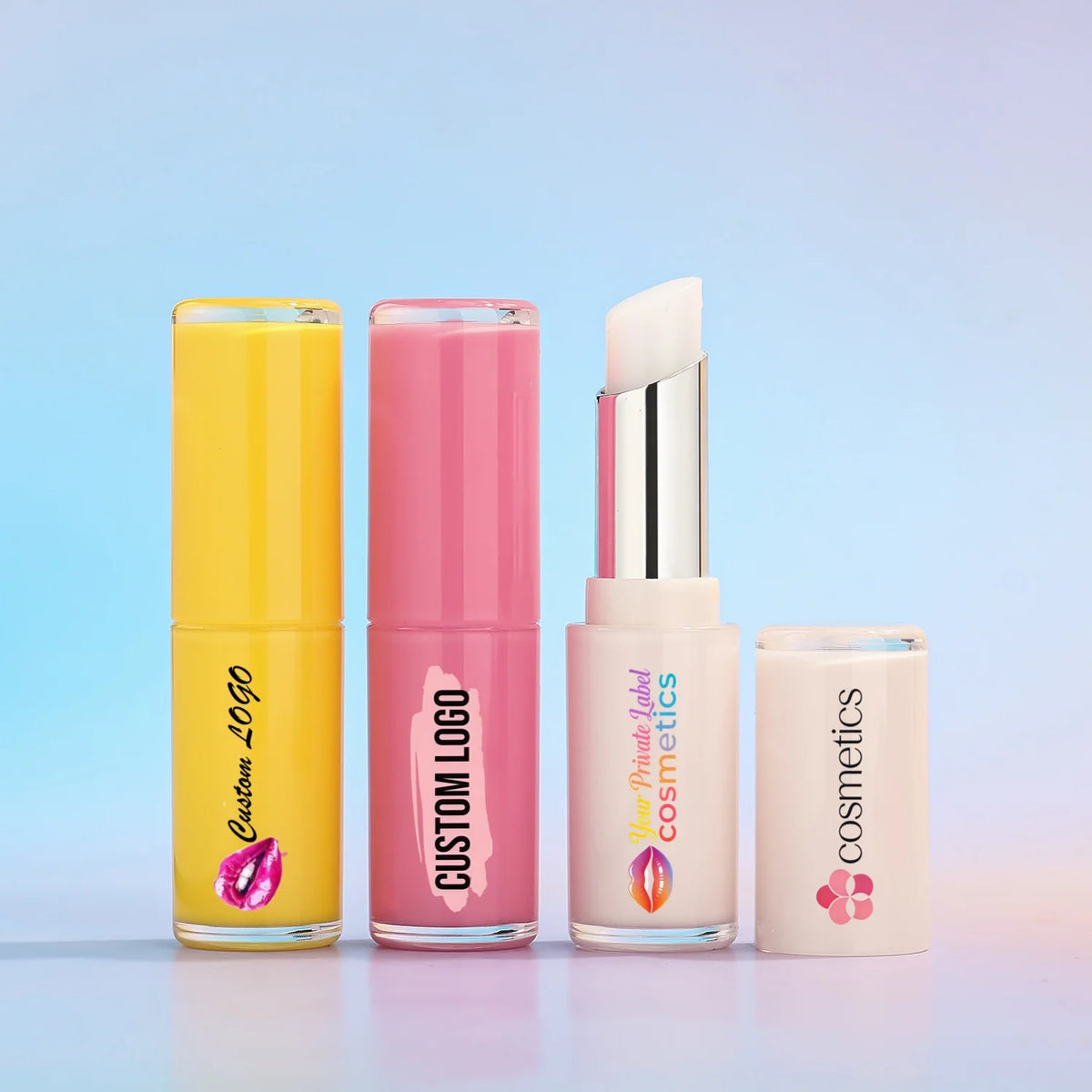 Wholesale Fruit-flavored Moisturizing Lip Balm Mineral Vegan Lip Balm Low MOQ Lip Stick Private Label
