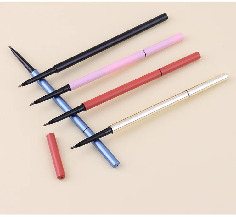 Your Own Brand Best Permanent Private Label Slim Soft Double Head Automatic Eye Brow Pencil No logo