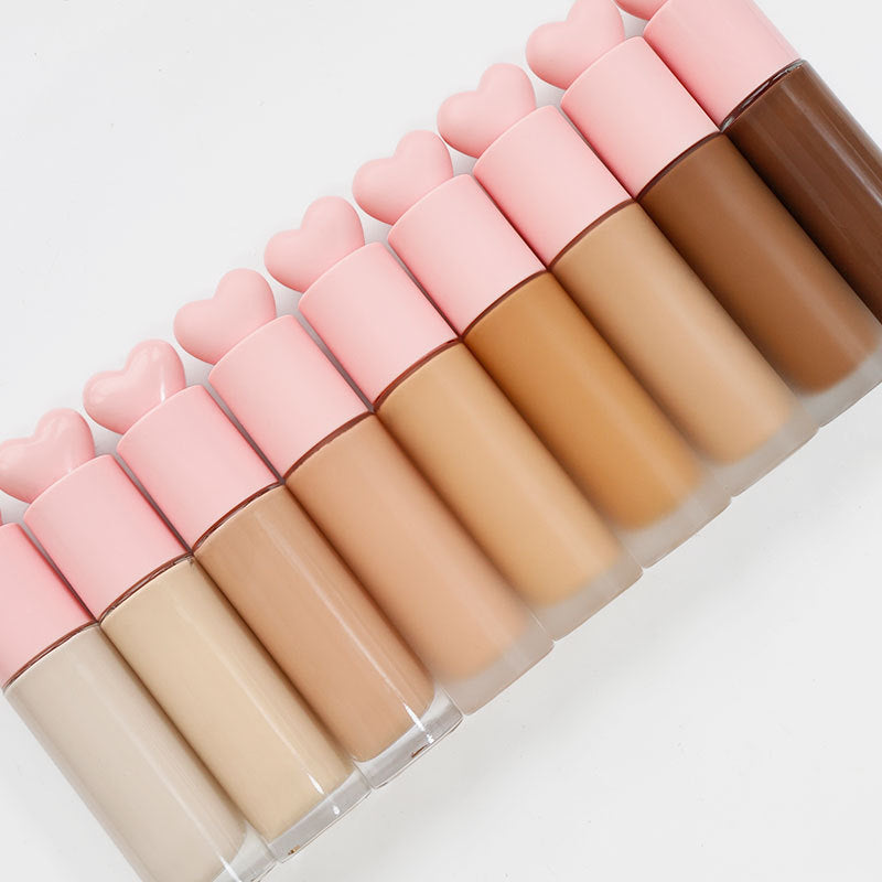 [ Your Private Label ]   Vegan Full Coverage Matte Liquid Foundation