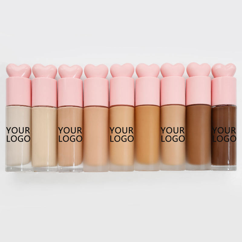 [ Your Private Label ]   Vegan Full Coverage Matte Liquid Foundation