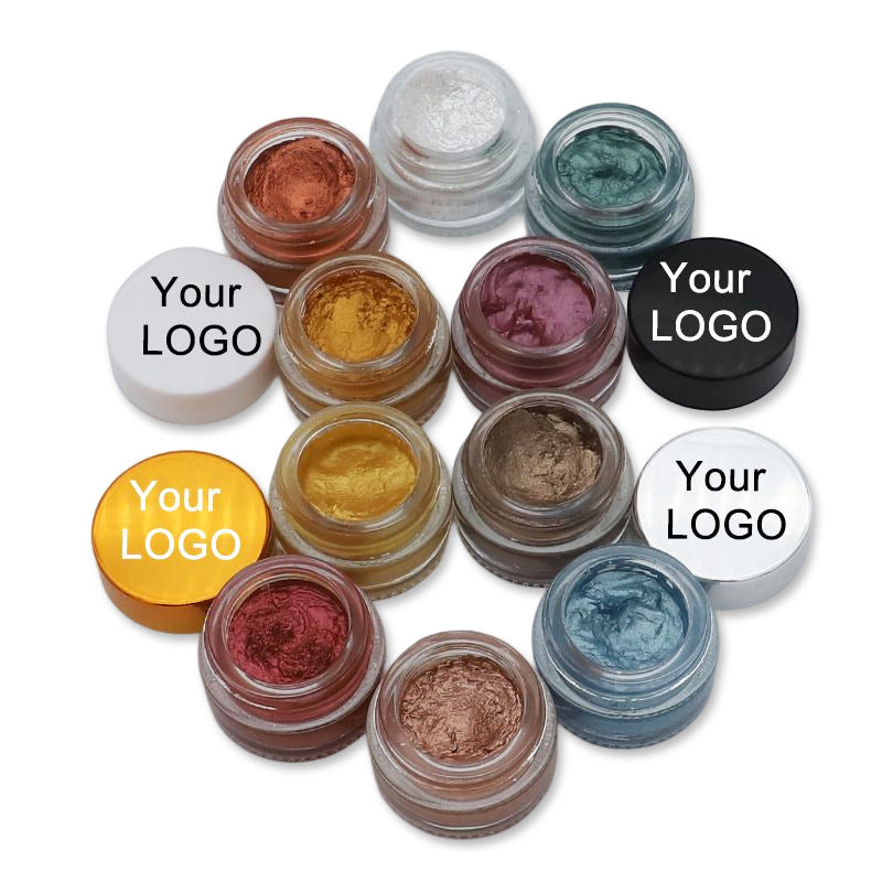 [ Your Private Label ] make your own brand 10color wholesale glitter mini eye shadowhigh shine eyeshadow makeup