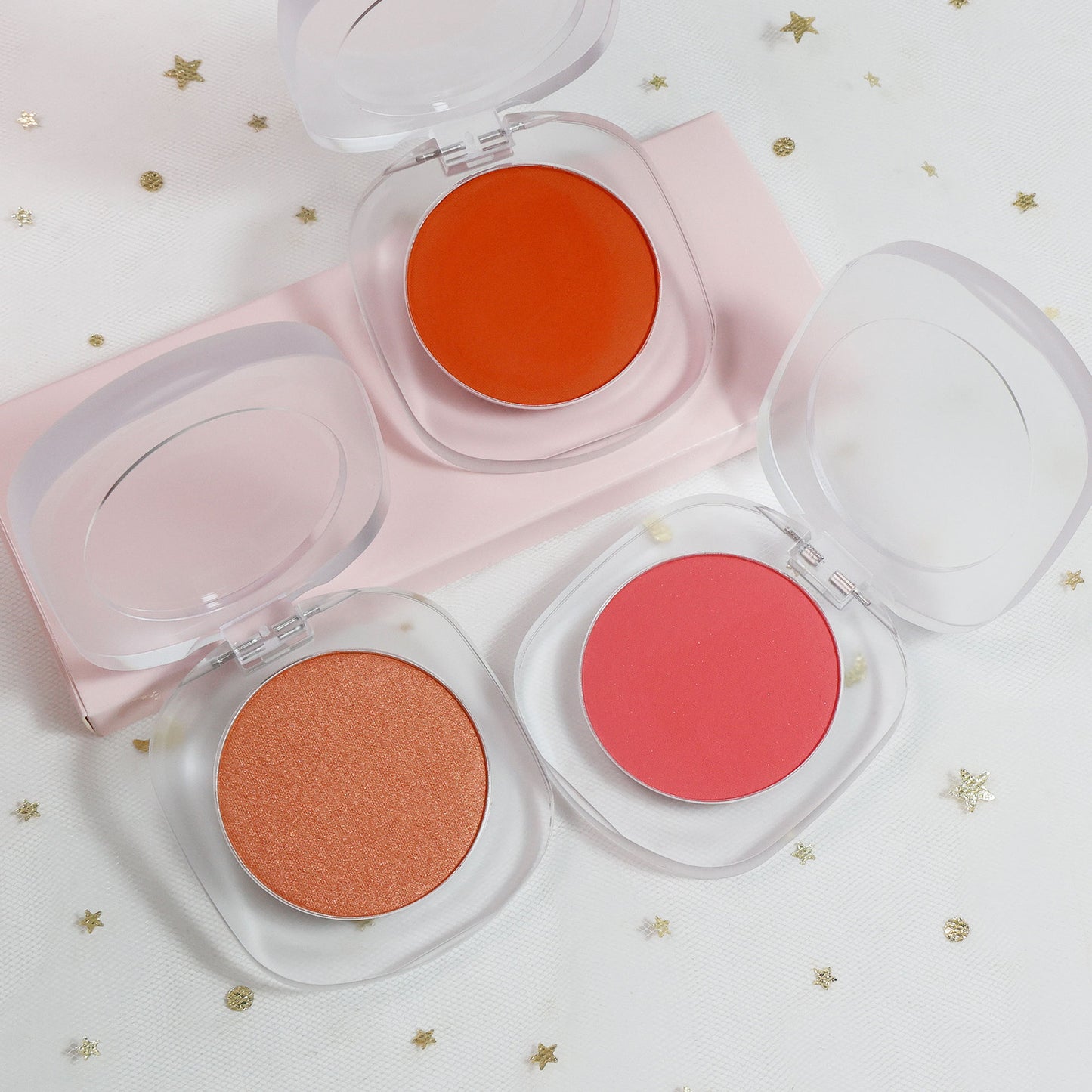 [ Your Private Label ] Cream Blush cheek makeup cosmetics vegan pink solid cream blusher