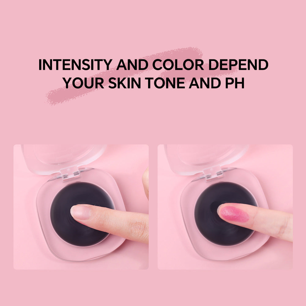 [ Your Private Label ] Trending Temperature PH Changing Cheek Blusher Magic Color Custom Vegan Long Lasting Black Ph Color Changing Cream Blush