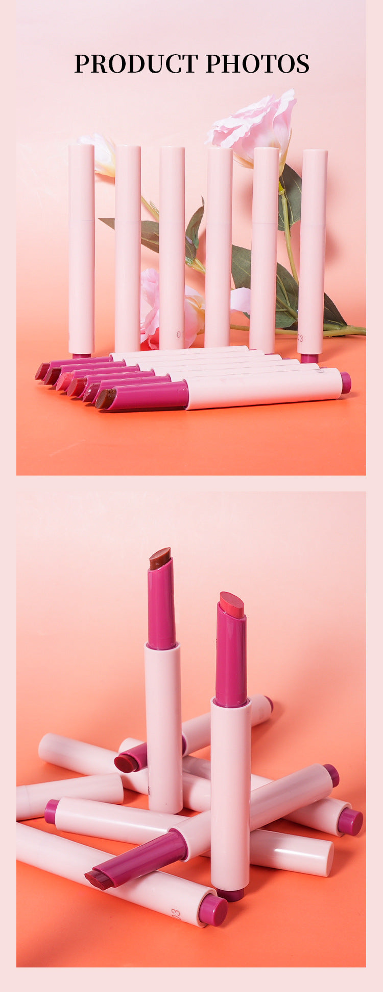 [ Your Private Label ] LIP MELTING HYDRATION long lasting moisturizing Aqua Mirror press pen Lipstick