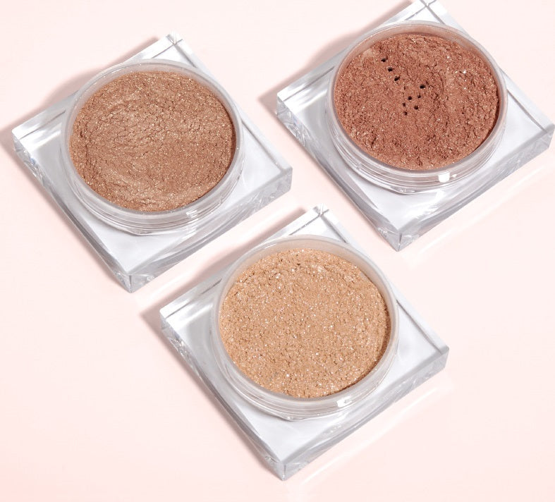 [ Your Private Label ] Makeup Setting Powder Vegan Daily Need Makeup Mineral Powder Foundation Face Loose Setting Powder with Puff