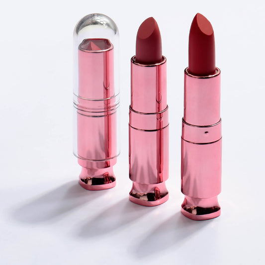 [ Your Private Label ] Lip Beauty Custom Logo Lipstick  creamy Long Lasting lip stick matte red waterproof lipstick