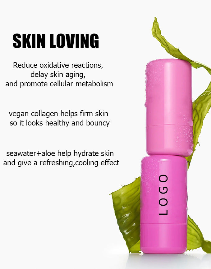 [ Your Private Label ] Cruelty Free Jelly Blush Tint Stick 4 Colors Face Lip Dual Use Blush Stick