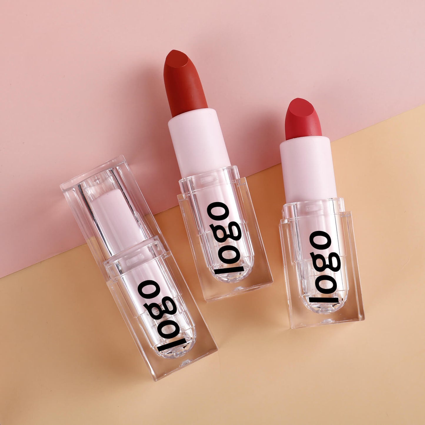 [ Your Private Label ] Choose Package Free Creamy Long Lasting Waterproof Lipstick High Pigment Vegan Lip Stick Private Label Matte Lipstick