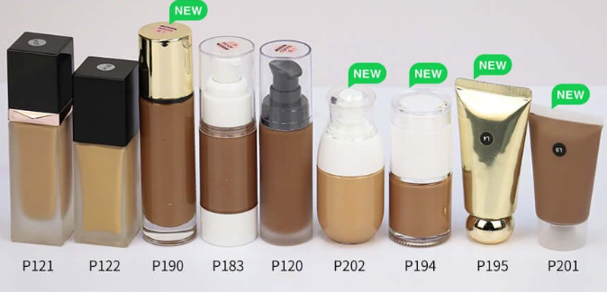[ Your Private Label ] Wholesale No Logo Waterproof Organic Customized Matte Vegan Full Coverage Makeup professional Liquid Foundation