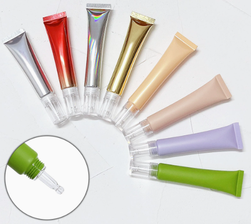 15ml 20ml lip gloss squeeze tube cosmetic plastic tube lip gloss empty tube