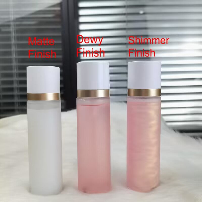 [ Your Private Label ] Cosmetics Custom Logo Private Label Shimmer Matte Dewy Setting Spray Rose Water Sweatproof Moisturizing Makeup Setting Spray